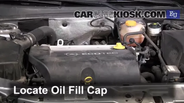 2004 Opel Signum Sport 2.0L 4 Cyl. Turbo Huile Ajouter de l'huile